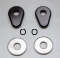 Blinker Montageplatten Set Aluminium YAMAHA